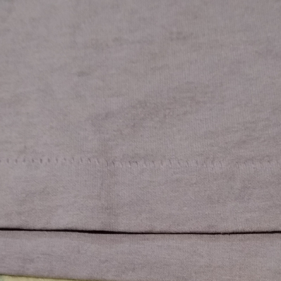 Men's Vintage Purple Large Single Stitch Floral Painted Shirt - Picture 3 of 5